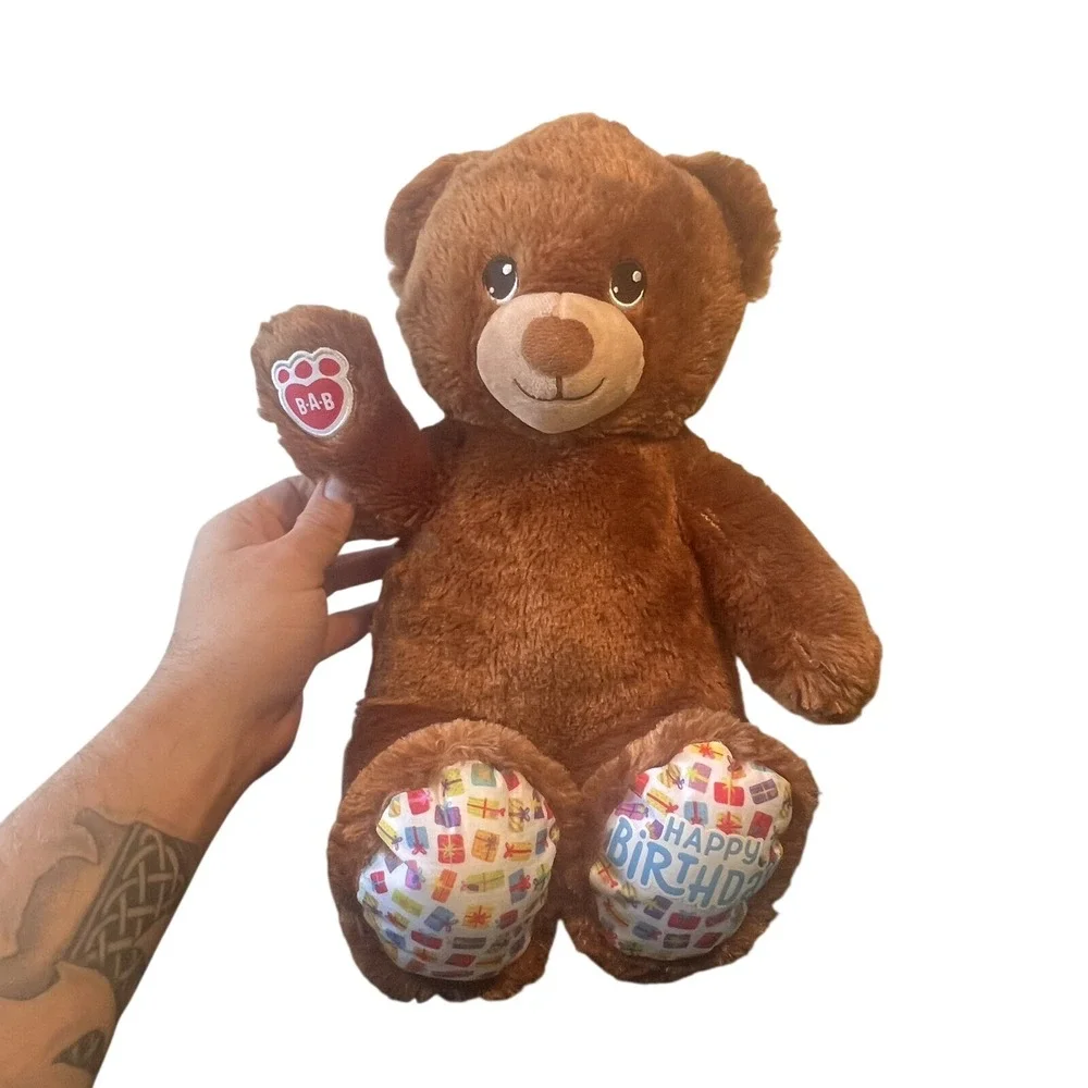 Build A‎ Bear Workshop Happy Birthday Bear Treat Plush 15